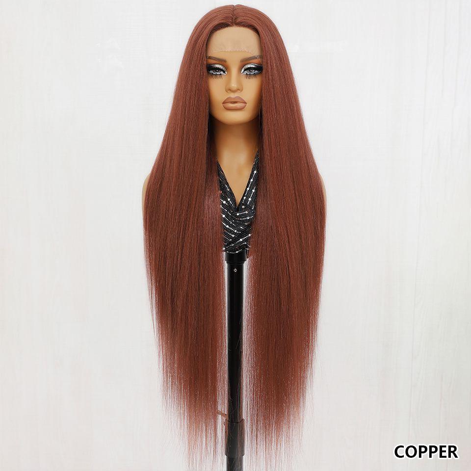 Long Straight Coloured Wig — Ideal African Salon Nadi Fiji