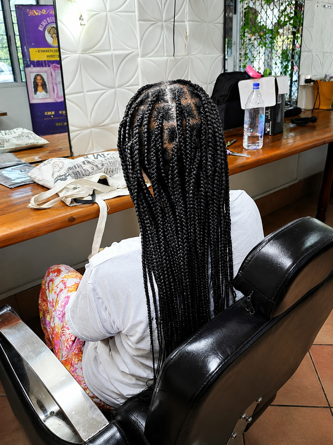Box Braids — Style C by Ideal African Salon in Nadi