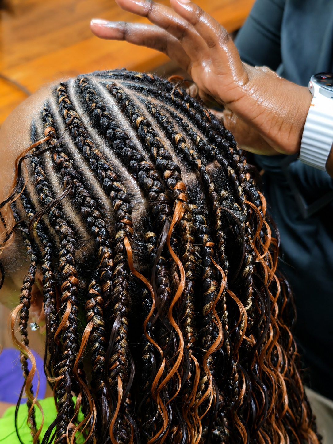 Fulani Braids — Style A by Ideal African Salon in Nadi