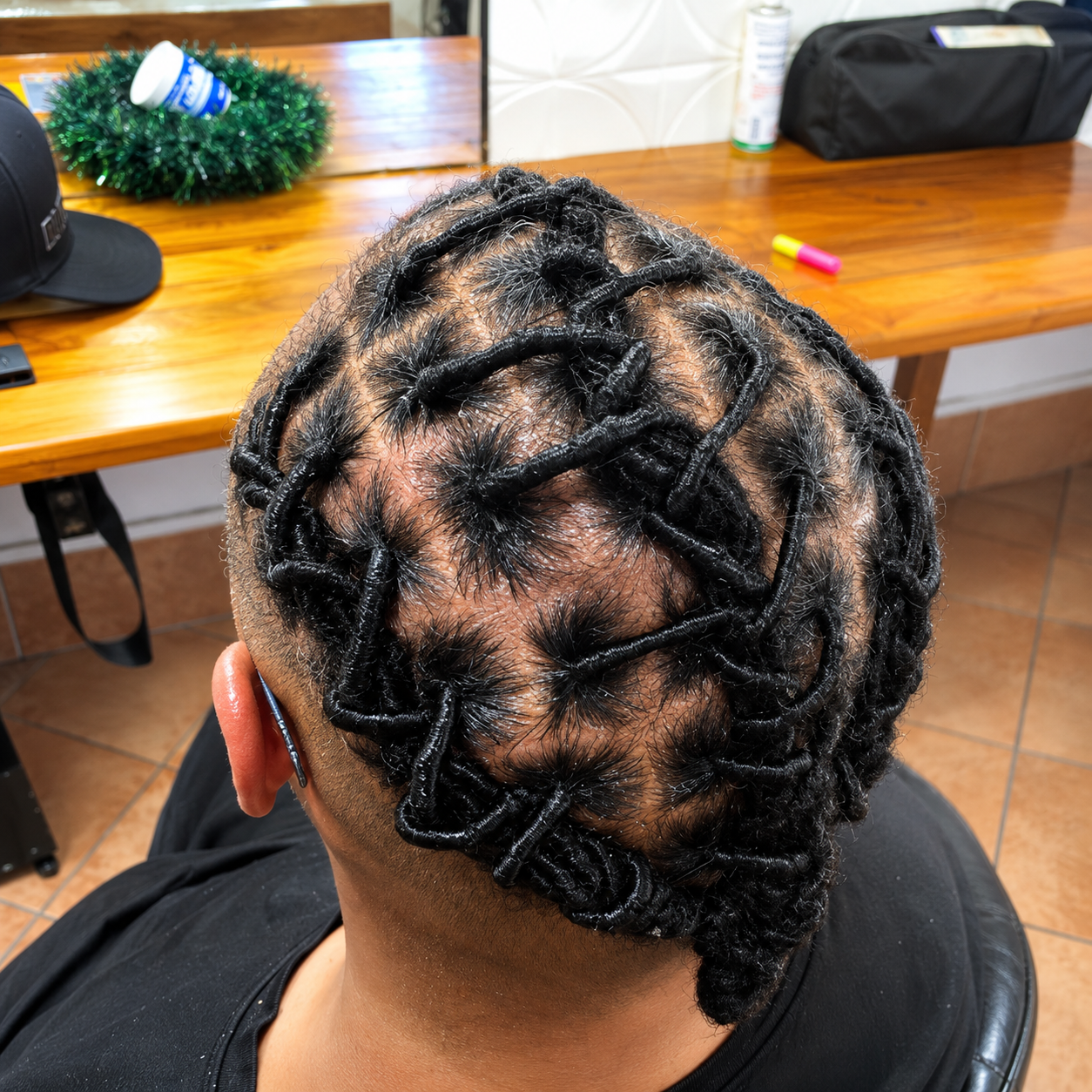 Men's Braids — Style A by Ideal African Salon in Nadi