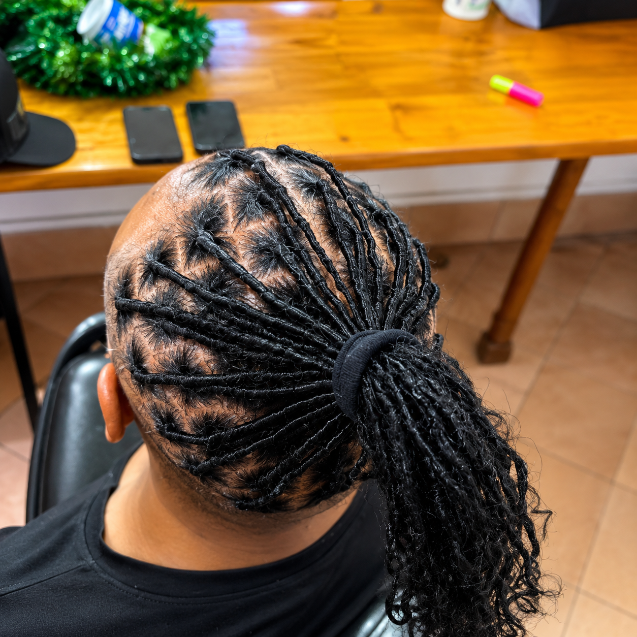 Men's Braids — Style B by Ideal African Salon in Nadi