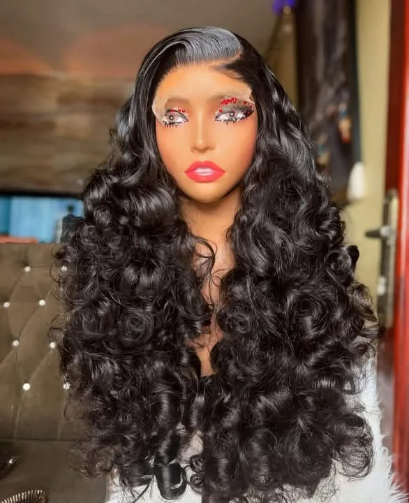 Curly Human Hair Wig Style 2 Nadi Fiji